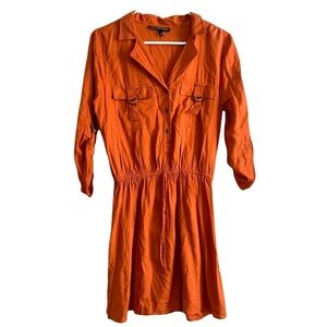 Derek Heart Orange Dress Size Medium